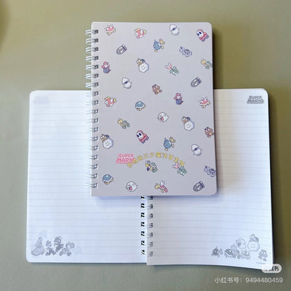 Nintendo｜Super Mario Brothers  B6 Ring Notebook｜60 pieces