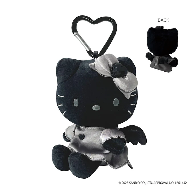 Hello Kitty｜Angel Mascot Holder /Plush Keychain｜H117 x W120 x D77mm approx.