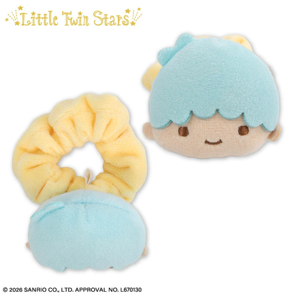Sanrio｜Little Twin Stars plush hair tie｜ 6.3cm x 5.5cm approx.