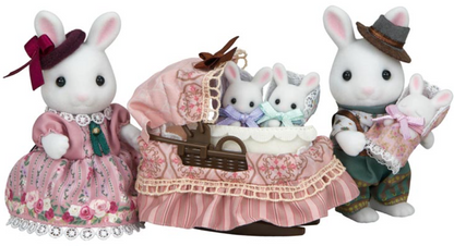 【limit 1】SylvanianFamilies｜White Rabbit Family EPOCH Calico Critters