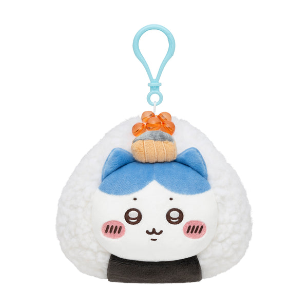 chiikawa｜Onigiri Mascot Holder /Plush Keychain｜H100 x W120 x D90 mm approx.