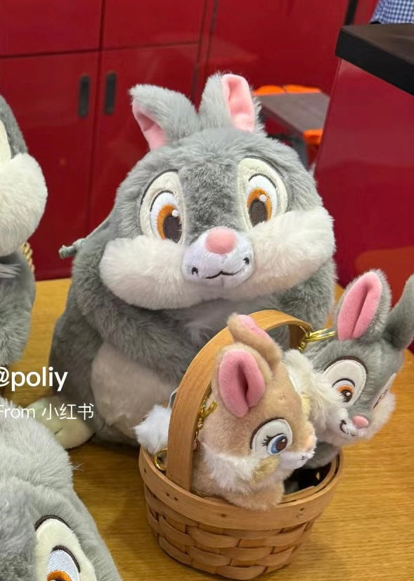 Disney迪士尼｜Fluffy超柔软可爱桑普公仔式大巾着包/抽绳包/防水内里｜約高さ27×幅23×奥行き20(cm)