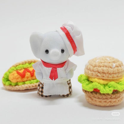 SylvanianFamilies｜FOREST KITCHEN BABY ELEPHANT CHEF