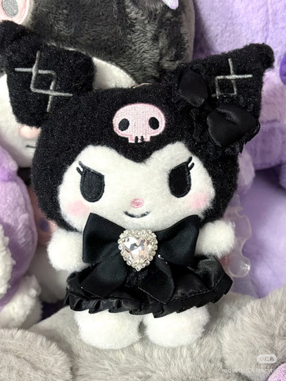 【limit 1】Sanrio｜NOEMIE Mascot Pouch Hojicha/Mascot Holder /Plush Keychain｜13 x 17 x 23cm approx.