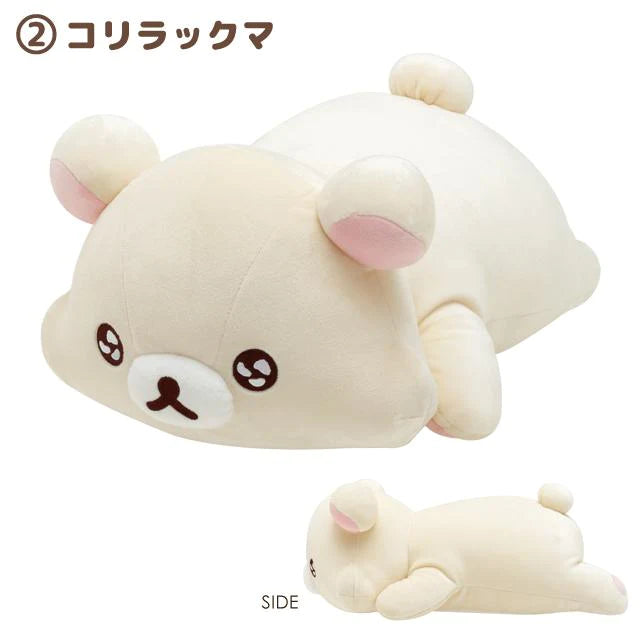Rilakkuma轻松熊｜趴趴mochi手感公仔/玩偶/抱枕｜約160×240×410mm
