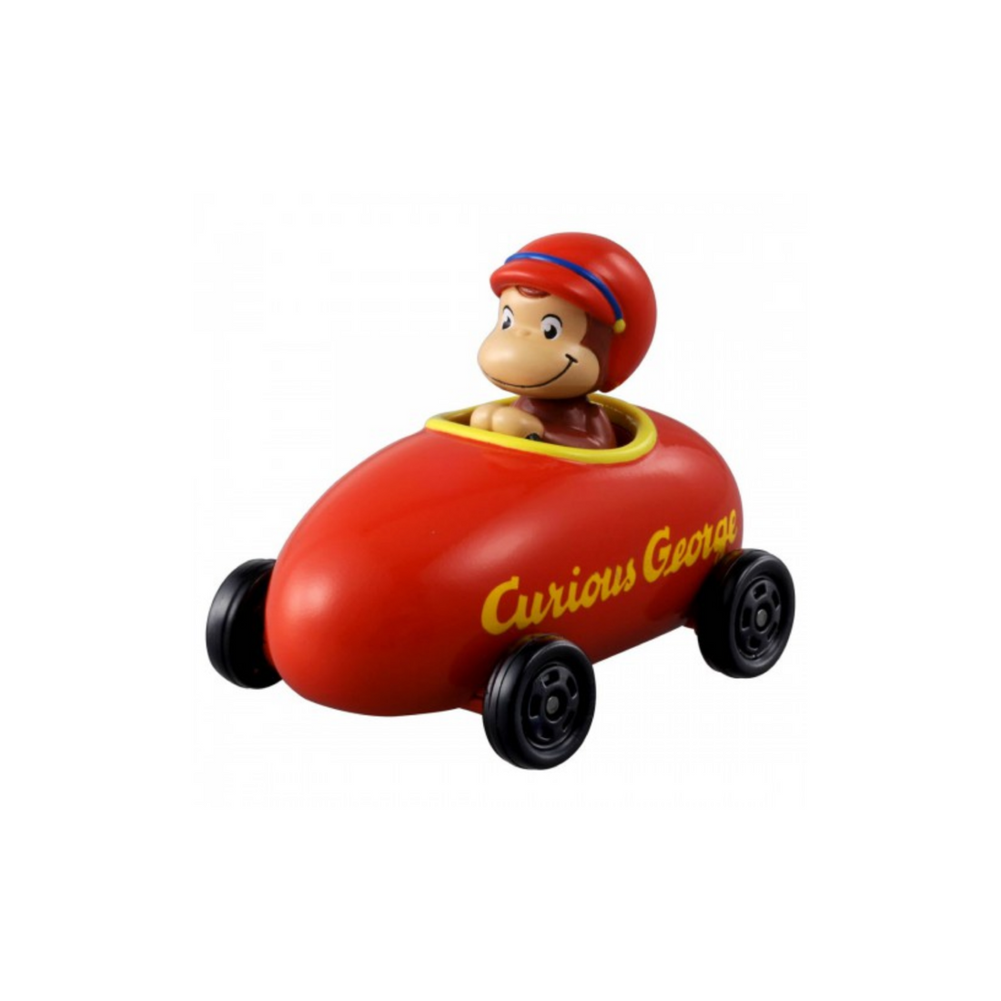 Tomica|Dream Tomica 好奇猴乔治汽车/玩具车/摆件|约W78×H41×D39mm