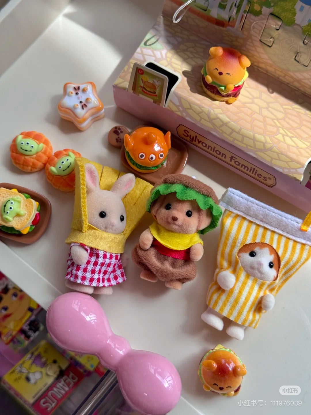 【limit 1】SylvanianFamilies｜35th Baby Trio hamburger set