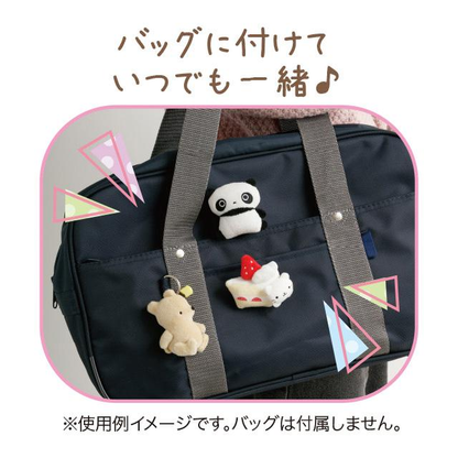 SANX｜“ San-X Town” Plush Badge Collection mystery bag/blind box/All 6 types｜1pcs