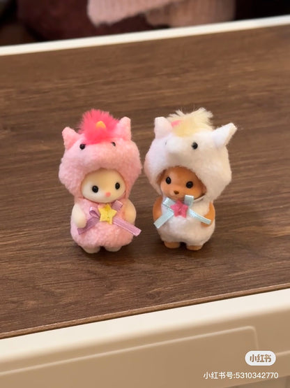 【limit 1】SylvanianFamilies｜Baby Pair Set Unicorn Calico Critters