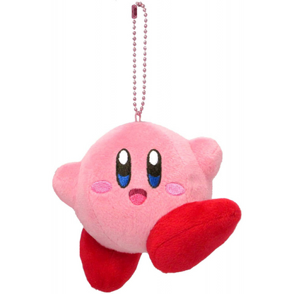 Kirby｜Nukuizu Mascot Holder /Plush Keychain｜H11cm x W9-10cm x D8cm approx.