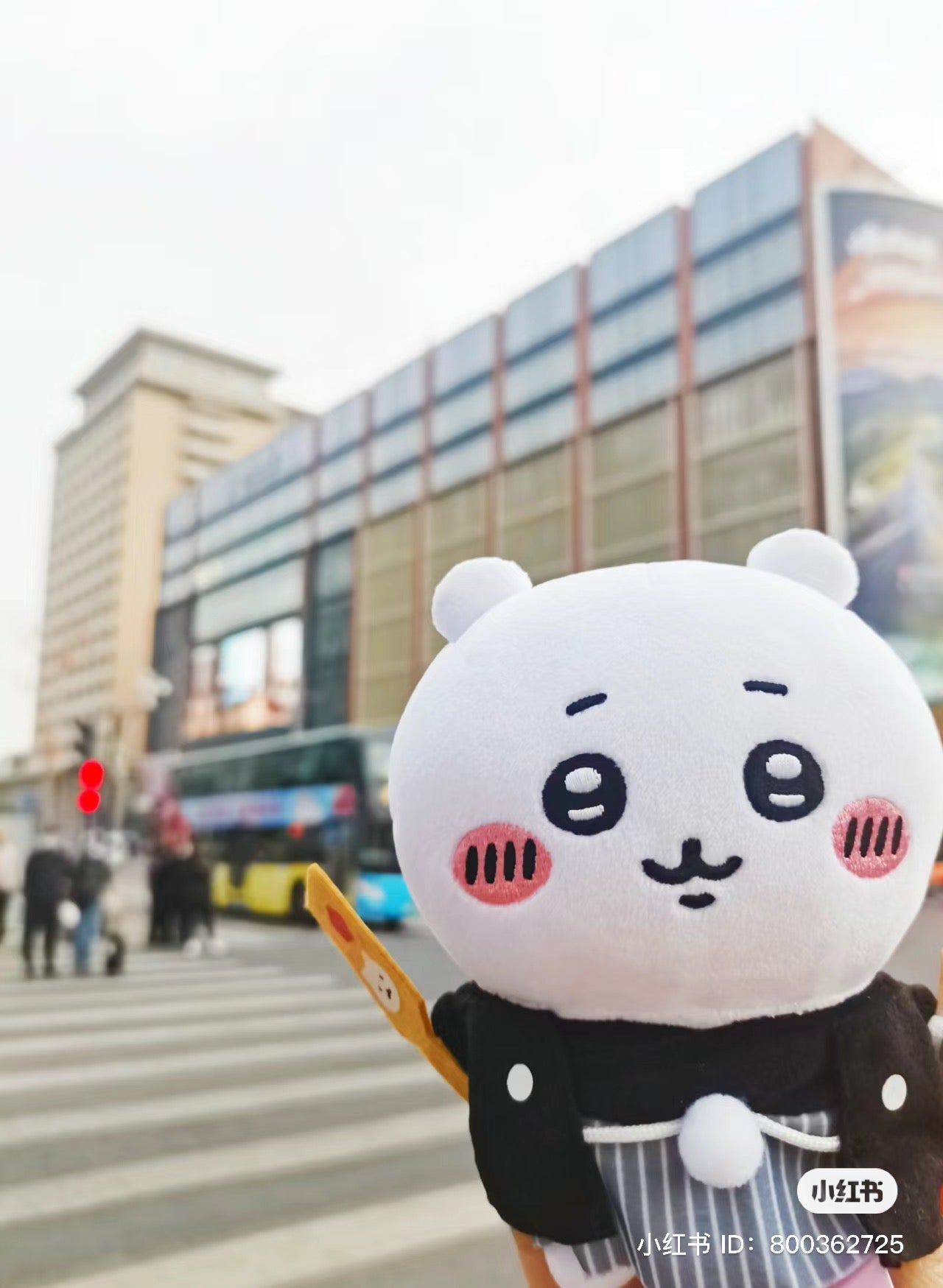 Chiikawa 吉伊卡哇｜正月新年系列玩偶/公仔｜约H145×W155×D90mm