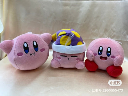 Kirby星之卡比｜Sanei Nintendo Otaku Goods - Plush toy S: Sleep Kirby 超可爱星之卡比睡觉睡帽毛绒玩偶/公仔/S号｜W11×D12×H12 cm