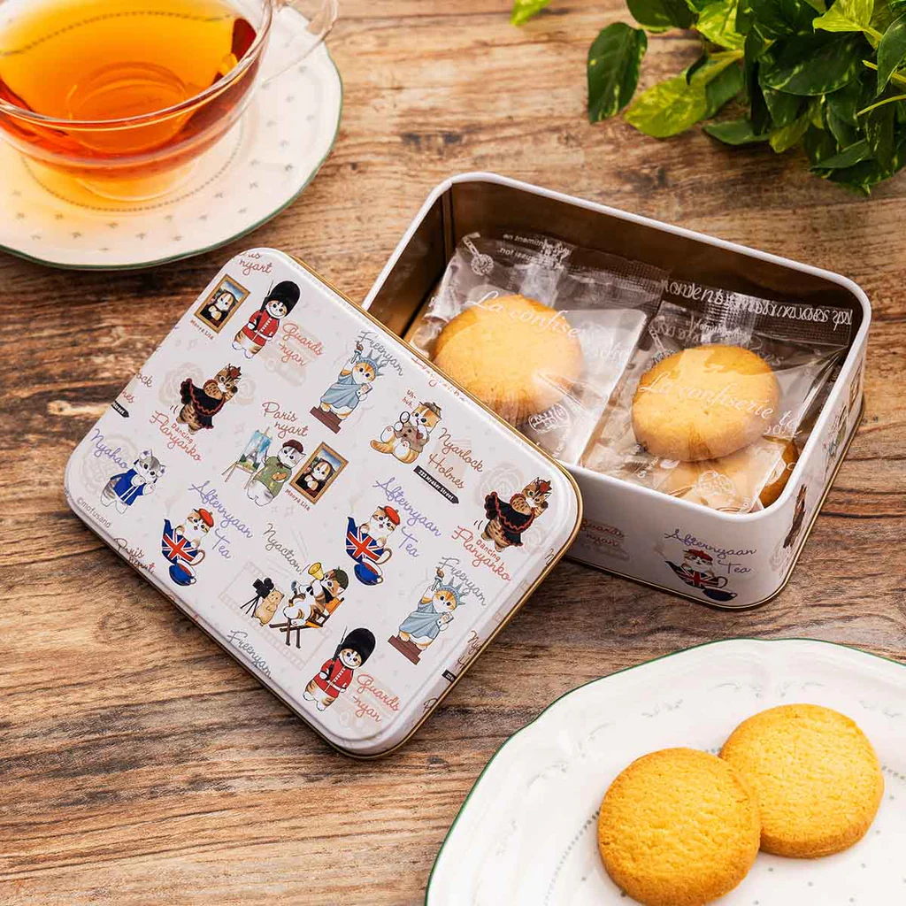 Mofusand｜mofumofu journey Cookie Tin｜6 pieces【25.09.07】