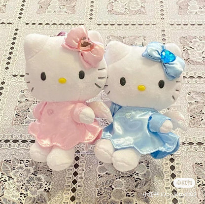 HelloKitty｜Sanrio Angel Mascot Holder /Plush Keychain｜107×80×75mm approx.