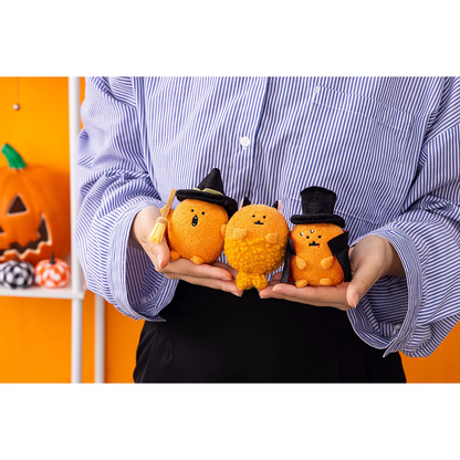 Nagano嘲讽熊｜Characters Mini Mascot (Dracula Mole Croquette)万圣节吸血鬼披风薯饼可乐饼毛绒挂件/包挂｜约H110 x W75 x D70mm