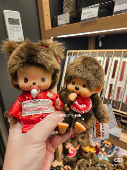 Monchhichi｜bebichhichi Kimono Plush Dolls/Plush Toy｜10 x 15 x 7 cm