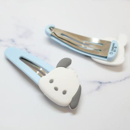Sanrio｜软软硅胶感发夹/发卡/发饰/刘海夹｜1对