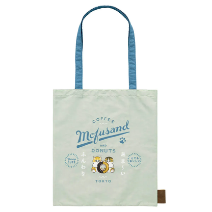 Mofusand｜Coffee And Donuts Cat Tote Bag｜390×360mm approx.