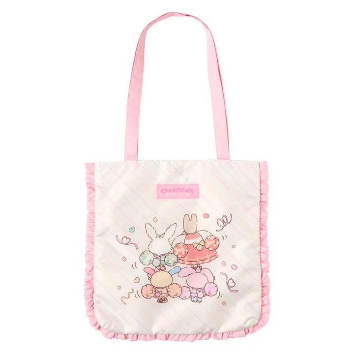 Sanrio｜Cheering Everyone On! Cheer Tales Frill Tote Bag｜W33×D1×H35cm approx.
