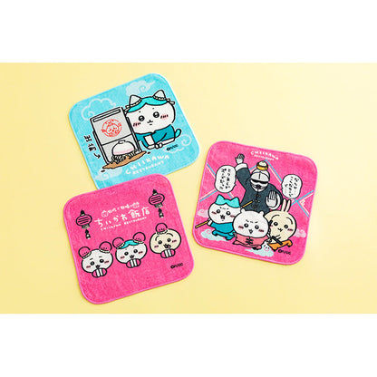 Chiikawa 吉伊卡哇｜角色可爱小毛巾/方巾/手帕｜约H200 x W200mm