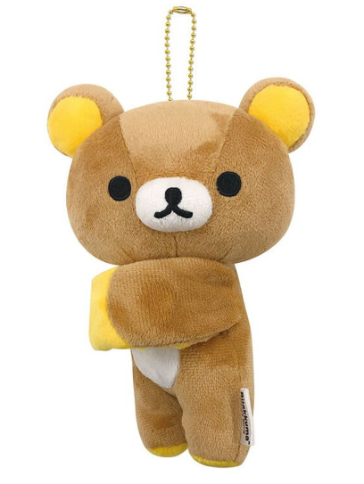 Rilakkuma｜Gyutto Mascot Bag Charm /Plush Keychain｜190×110×90mm approx.