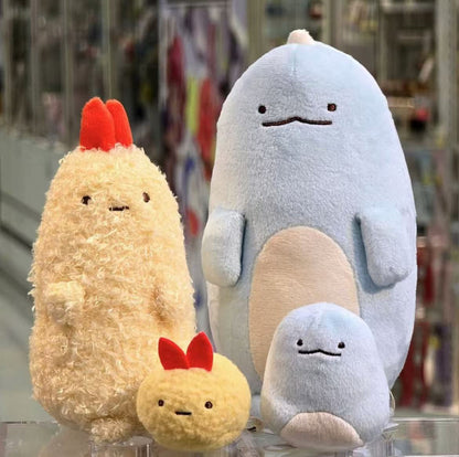 Sumikko gurashi｜What if Evolved Ebifurai no Shippo Fried Shrimp Tail Plush Dolls/Plush Toy｜S120×60×90mm approx.