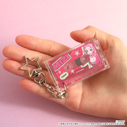 Alien Stage｜Find your Plus One! Cassette-shaped Keychain｜W6 x H3.6cm approx.