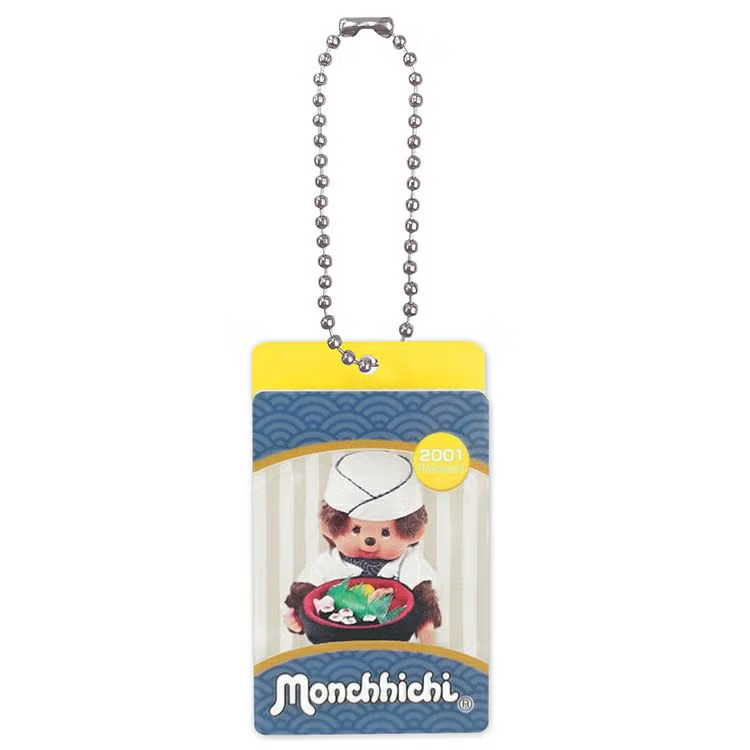 Monchhichi｜Acrylic Museum Keychain/Keyring｜ H5.9 x W3.6 x D1.2cm approx.