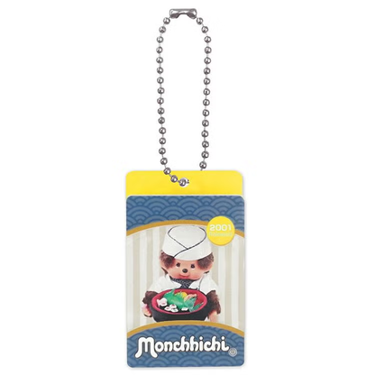 Monchhichi｜Acrylic Museum Keychain/Keyring｜ H5.9 x W3.6 x D1.2cm approx.