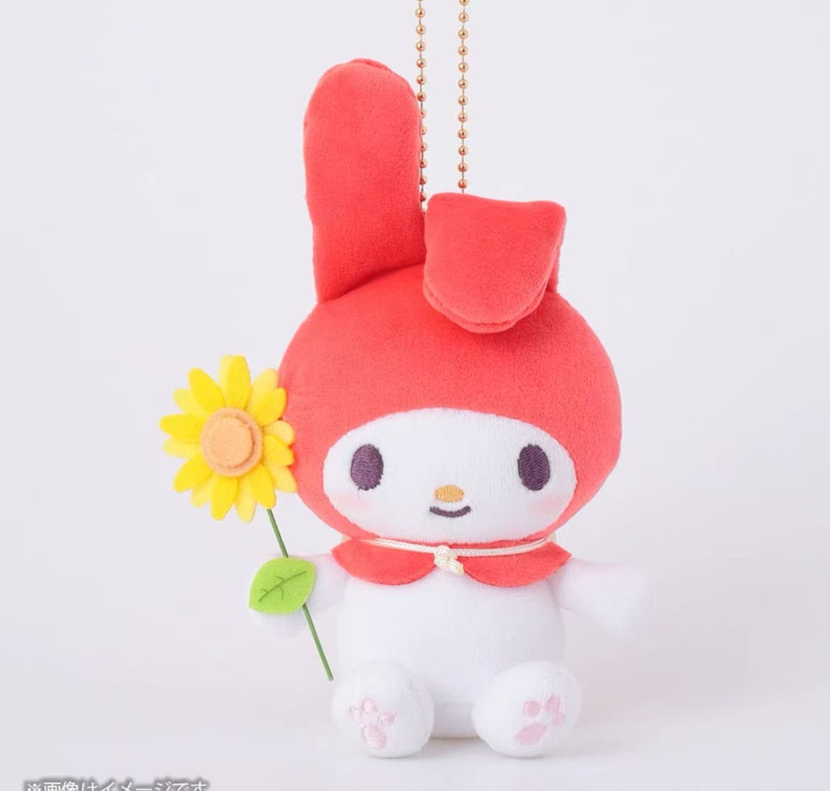 Sanrio｜sunflower Mascot Holder /Plush Keychain