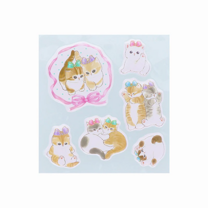 Mofusand｜PVC Squishy Sticker｜H136 x W100 x D4mm approx.