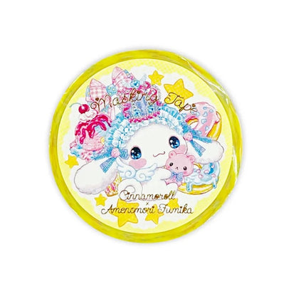 Sanrio三丽鸥｜Amenomori Fumika联名角色胶带/手帐辅助｜約15mm幅×5m