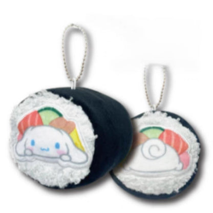 Sanrio｜Sushi Roll Mascot Holder /Plush Keychain