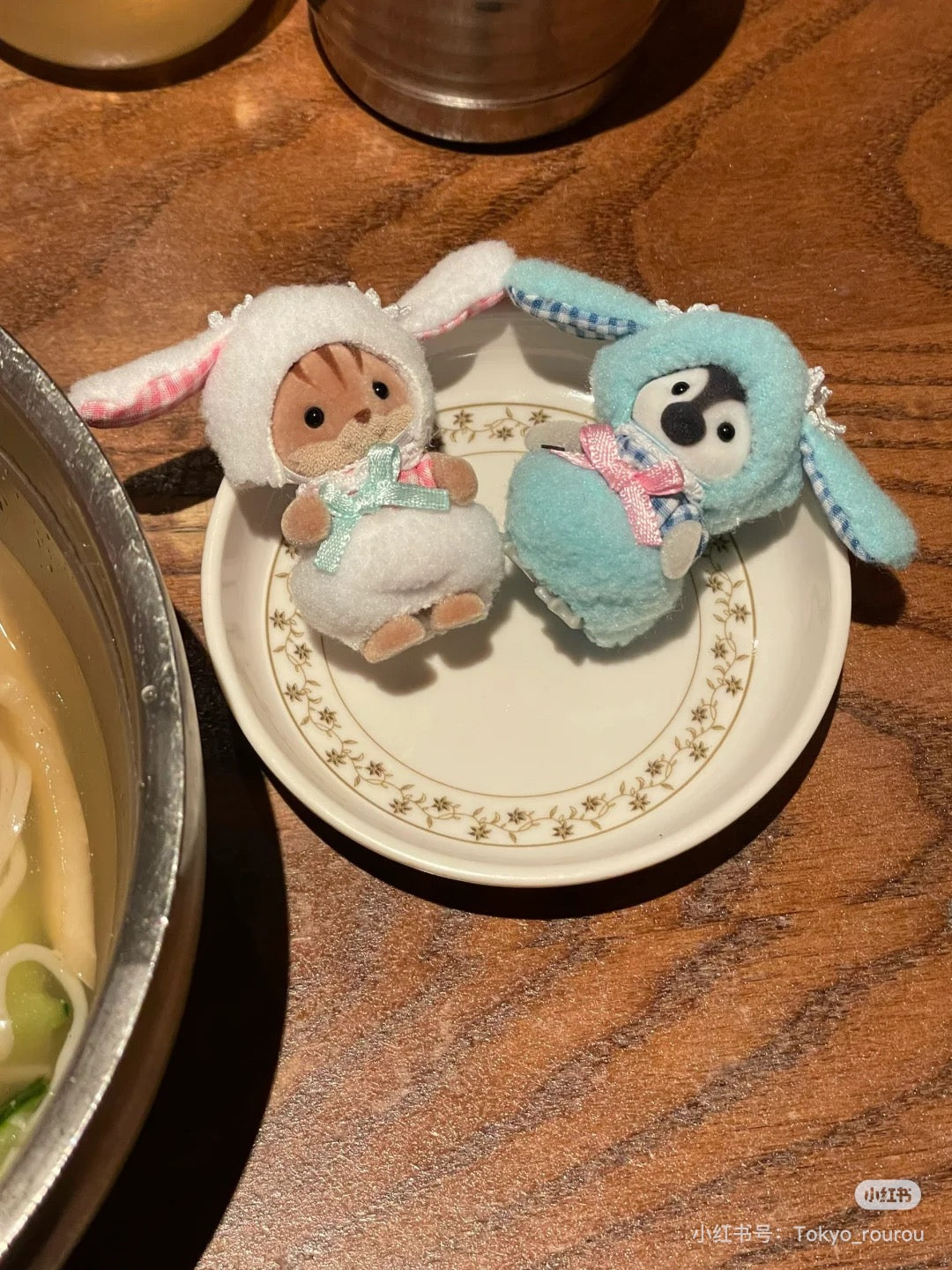 SylvanianFamilies｜ Lop Ear Rabbit Costume Baby Pair Calico Critters