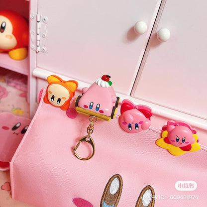 Kirby｜限购款/cafe商店限定草莓蛋糕小汽车钥匙扣/钥匙圈/包挂｜40 x 42 x 55 mm