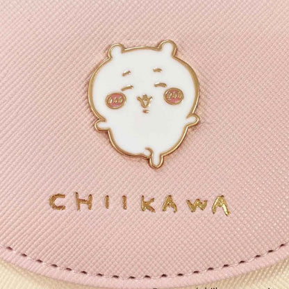 Chiikawa 吉伊卡哇｜十字纹多用钱包/皮夹/零钱包/细节满满/满印内里｜约H80×W105×D25mm