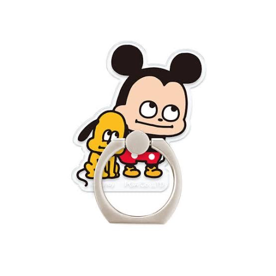 Disney｜Nishimura yuji西村裕二联名限定手机支撑架/手机扣/手机环｜约4.5x0.5x7cm