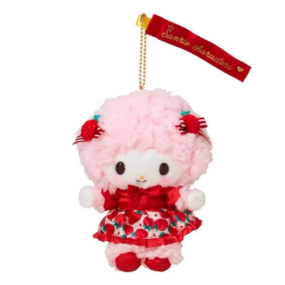 【limit 1】Sanrio｜Ichigo Shimbun 50th Anniversary Mascot Holder /Plush Keychain｜13×6×10.5cm approx.