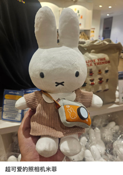 Miffy｜Camera Plush Dolls/Plush Toy｜W18 x H29 x D10 (cm) approx.