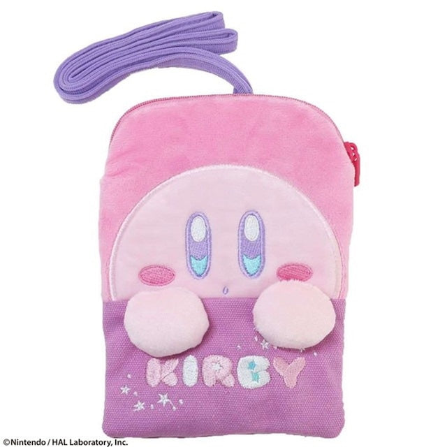 Kirby｜挂绳柔软收纳包/捏捏小手｜约15 x 12 x 3 cm