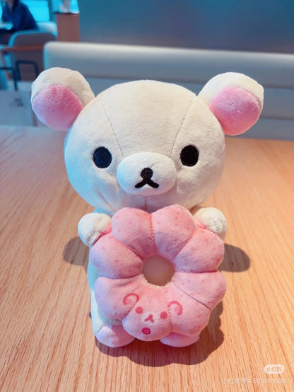 Rilakkuma｜Mister Donut Standing Plush Dolls/Plush Toy｜ 150×140×110mm approx.