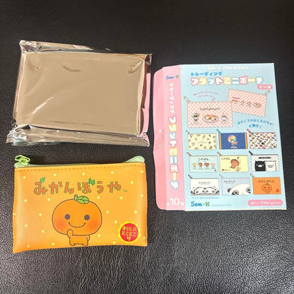 SANX｜Characters Trading Flat Mini Pouch mystery bag/blind box/All 10 types｜1pcs