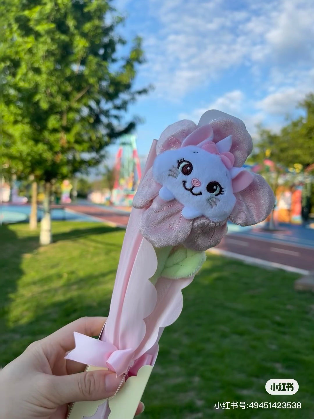 Disney｜2024东迪复活节玩偶脸花束｜約高さ25×幅10×奥行き3.5cm