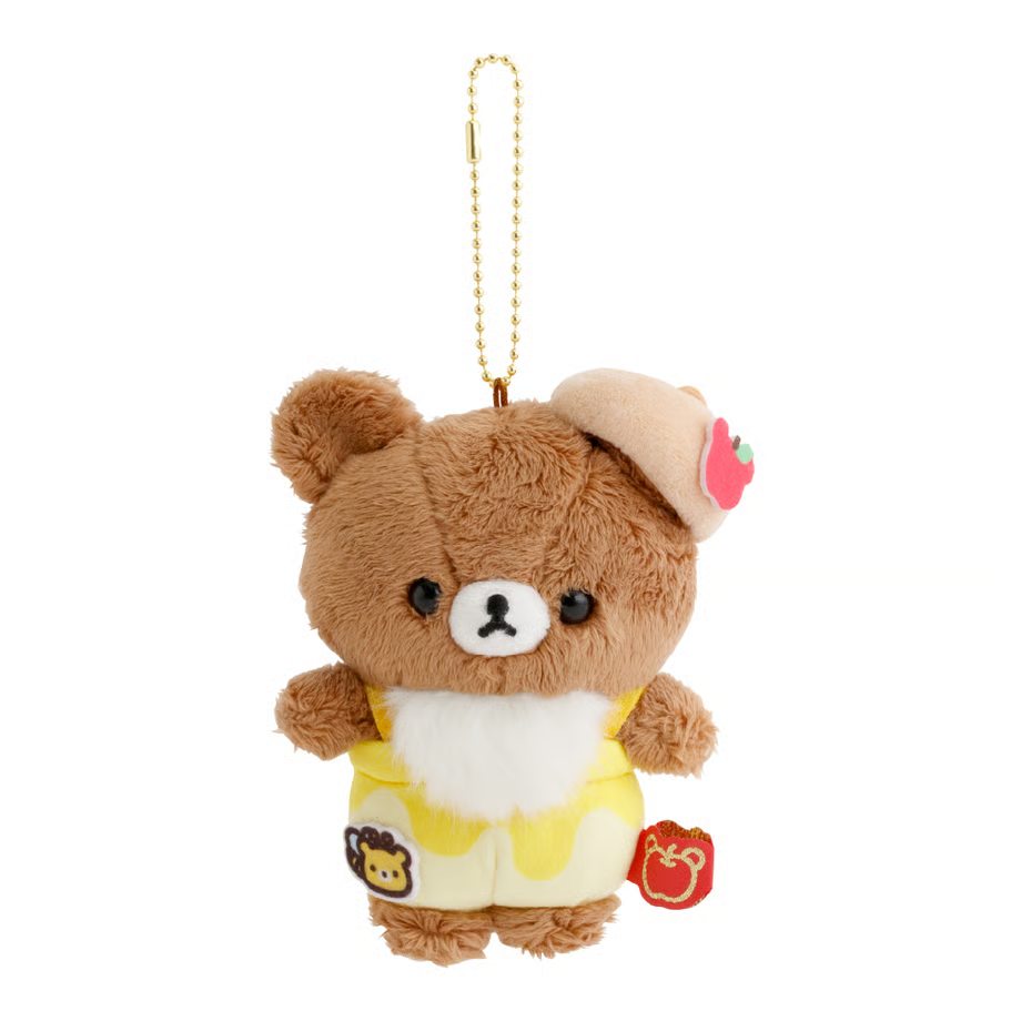 【limit 1】Rilakkuma｜Honey Exploration Team Mascot Holder /Plush Keychain｜W105×H140×D60(mm) approx.