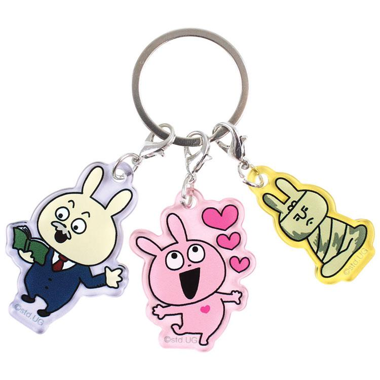 Nishimura yuji｜Keychain/Keyring｜H49×W34×D3mm approx.