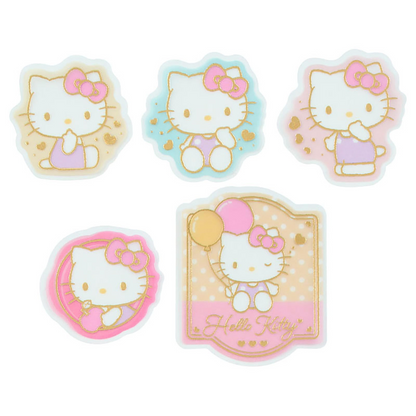 Sanrio三丽鸥｜Sticker Hello Kitty凯蒂猫半透明烫金贴纸套装｜30枚入