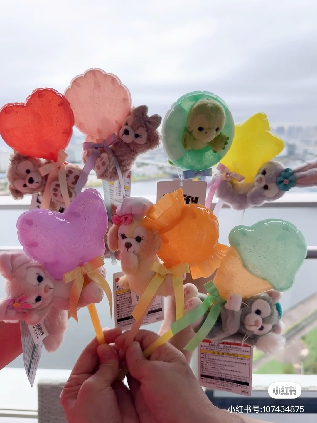 Disney迪士尼｜2024东迪气球糖果七宝玩偶应援棒挂件/仙女棒