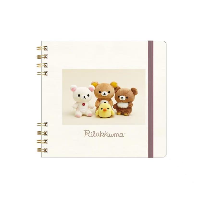 Rilakkuma｜Photo Series Square Notebook｜130×140mm approx.