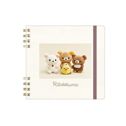 Rilakkuma｜Photo Series Square Notebook｜130×140mm approx.