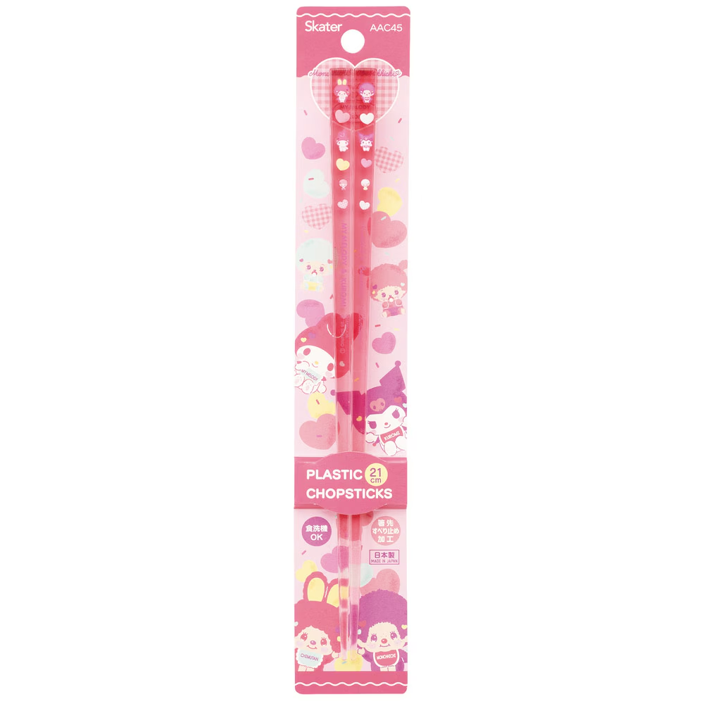 Monchhichi｜Acrylic Plastic Chopsticks｜21cm approx.
